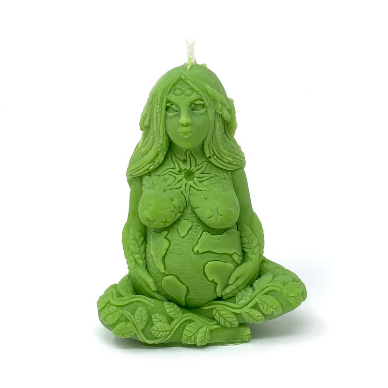 Earth Goddess Altar Candle by Madame Phoenix - alter8.com