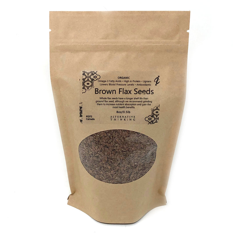 Brown Flax Seeds - alter8.com