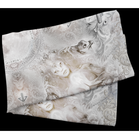 Ethereal Vision Oversize Chiffon Scarf by Mugwort - alter8.com